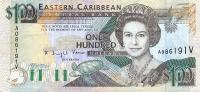 p30v from East Caribbean States: 100 Dollars from 1993